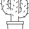 White Monochrome Design PNG Download