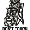 Angry Cat Lifeguard #5675 | Free PNG Download