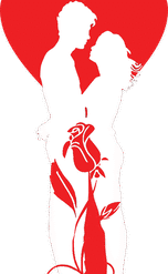 Red Heart Love PNG Download