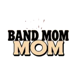 Band Mom With Retro 70s Typography Boho Floral Background #7896 | Free PNG Download