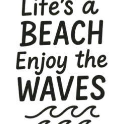 Beach Vibes Art Summer Design #3588 | Free PNG Download