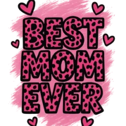 Best Mom Typography #5679 | Free PNG Download