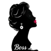 Black Boss Lady Confident Profile With Floral Background And #8898 | Free PNG Download
