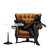 Black Boss Lady Relaxing On A Luxurious Chair Unstoppable #1857 | Free PNG Download