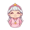 Blessed Nana As A Kawaii Vector Illustration Pastel Colors #3877 | Free PNG Download