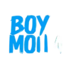 Boy Mom Distressed Sporty Text With Blue Grunge Brush #7061 | Free PNG Download