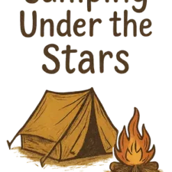 Camping Under Stars #8731 | Free PNG Download