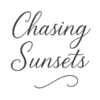 Chasing Sunsets Script #7853 | Free PNG Download