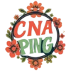 Cna Png With Retro 70s Typography Boho Floral Background #1 | Free PNG Download #770
