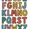 Colorful Doodle Letters #8865 | Free PNG Download