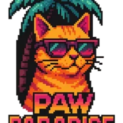 Cool Cat Vibes #5058 | Free PNG Download