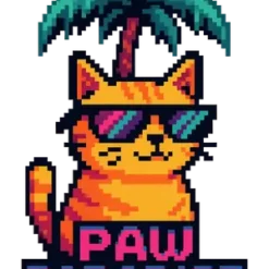 Cool Cat Vibes #3110 | Free PNG Download