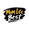 Cool Edgy Brushstroke Mom Life Best Life Casual Handwritten #3323 | Free PNG Download
