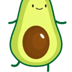 Avocado Couple #6806 | Free PNG Download