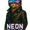 Cyberpunk Cat Style #1058 | Free PNG Download