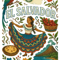 El Salvador Culture Tee #7656 | Free PNG Download