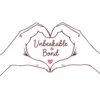 Fine Line Hands Forming A Heart With Unbreakable Bond Mom Me #8054 | Free PNG Download