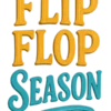 Flip Flop Season #8967 | Free PNG Download