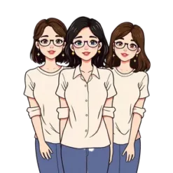 Gilmore Girls As A Kawaii Vector Illustration Pastel Colors #3839 | Free PNG Download