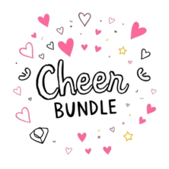 Hand Drawn Cheer Png Bundle Surrounded By Cute Doodles Like | Free PNG Download