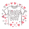 Hand Drawn Field Day Shirt Png Surrounded By Cute Doodles #2 | PNG Clipart #655