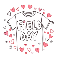 Hand Drawn Field Day Shirt Png Surrounded By Cute Doodles #2 | PNG Clipart #655