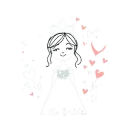 Mother Of The Bride Surrounded By Cute Doodles #6133 | Free PNG Download