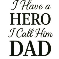 Heroic Dad Tribute #3470 | Free PNG Download