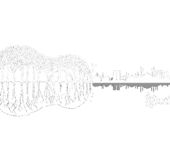 White Night Sketch PNG Download