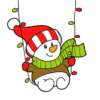 Happiness Facial Expression Snowman PNG Download