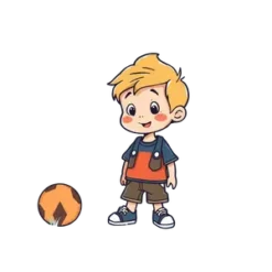 Little Boy Character Or Elements For Childrens Shirt Cute #4505 | Free PNG Download