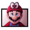 Mario Red Facial Expression PNG Download
