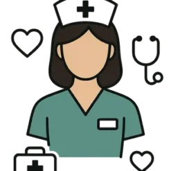 Minimalist Nurse Symbols #6694 | Free PNG Download