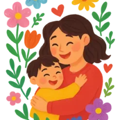 Mother's Day Joy Simple Compose #6340 | Free PNG Download