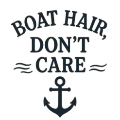 Nautical Carefree Vibes #9989 | Free PNG Download