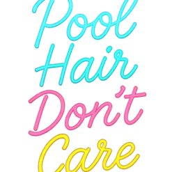 Neon Pool Hair #1745 | Free PNG Download