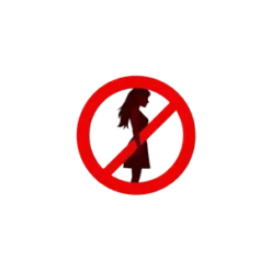 No Sex Symbol Red Circle With A Line Across A Couple #2473 | Free PNG Download
