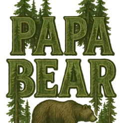 Papa Bear Letters #2406 | Free PNG Download