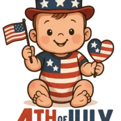 Patriotic Baby Design #2604 | Free PNG Download