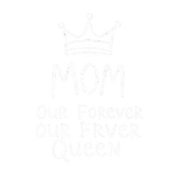 Playful Hand Sketched Crown Above Mom Our Forever Queen #4222 | Free PNG Download