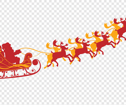 Red Clip Art Deer PNG Download