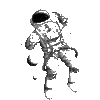 Astronaut Robot Tattoo PNG Download