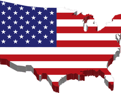 Red Flag Of The United States Flag PNG Download