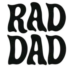 Rad Dad Typography #9720 | Free PNG Download