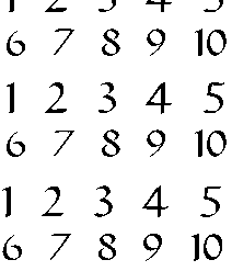 White Night Number PNG Download