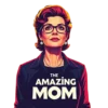 Retro Movie Poster Style The Amazing Mom Colorful Cinematic #3485 | Free PNG Download