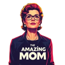 Retro Movie Poster Style The Amazing Mom Colorful Cinematic #3485 | Free PNG Download