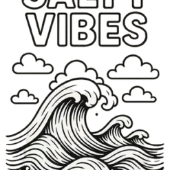 Salty Vibes Graphic #5477 | Free PNG Download