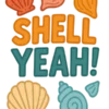 Shell Yeah Design #3489 | Free PNG Download