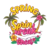 Spring Break Shirt Design Playful And Tropical Style No #9681 | Free PNG Download